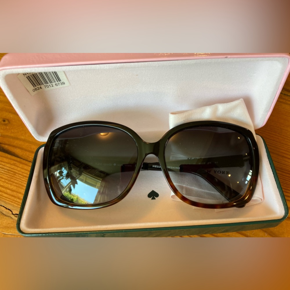 KATE SPADE sunglasses tortoise shell